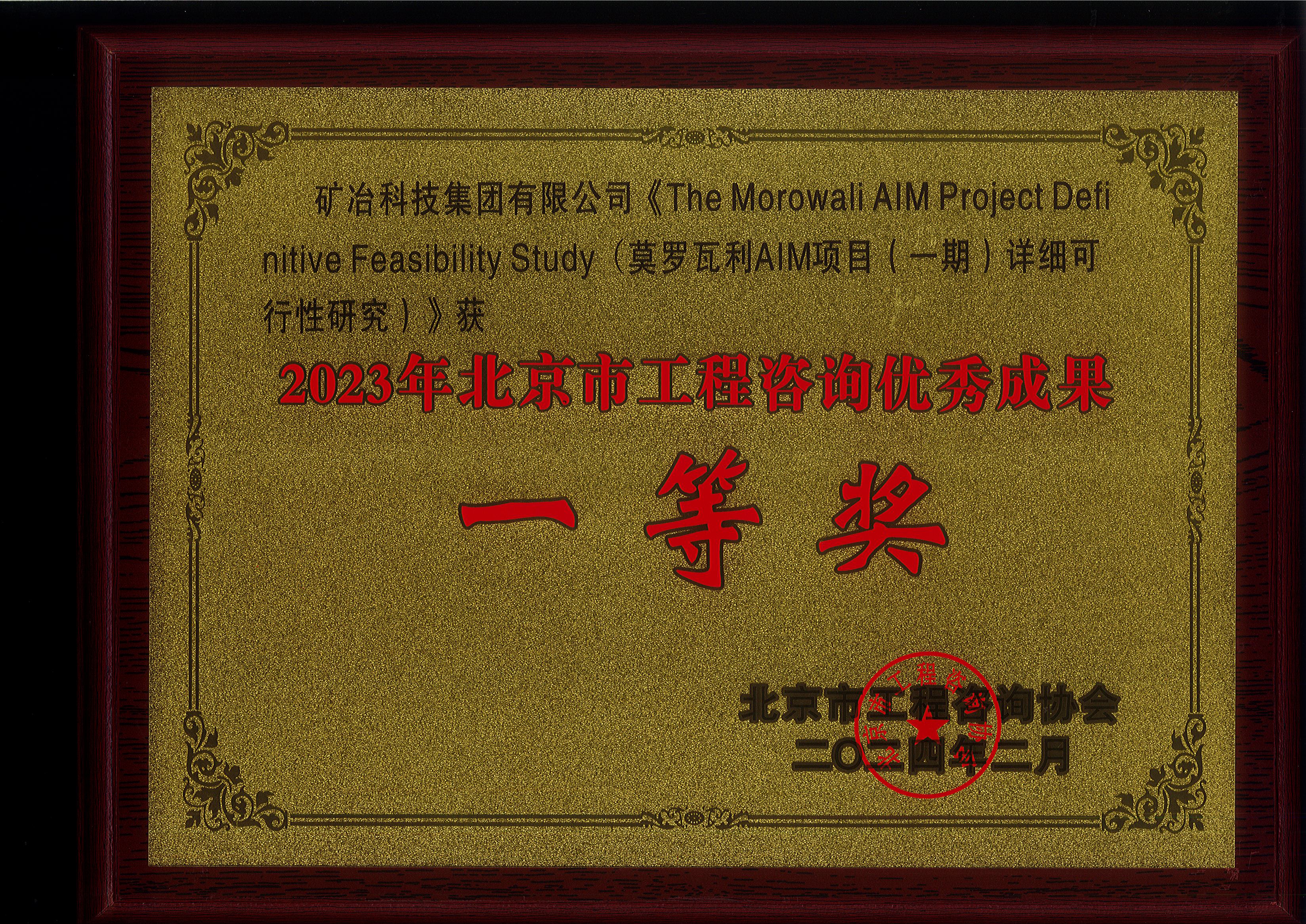 The Morowali AIM Project Definitive Feasibility Study （莫羅瓦利 AIM 項(xiàng)目 （一期）詳細(xì)可行性研究.jpg